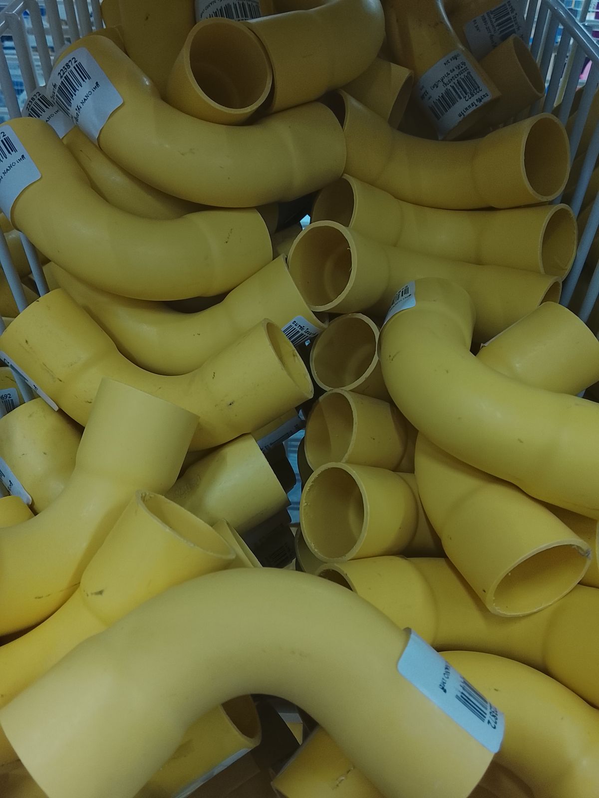 HB90-20Y ข้องอโค้ง NANO เหลือง 3/4" 