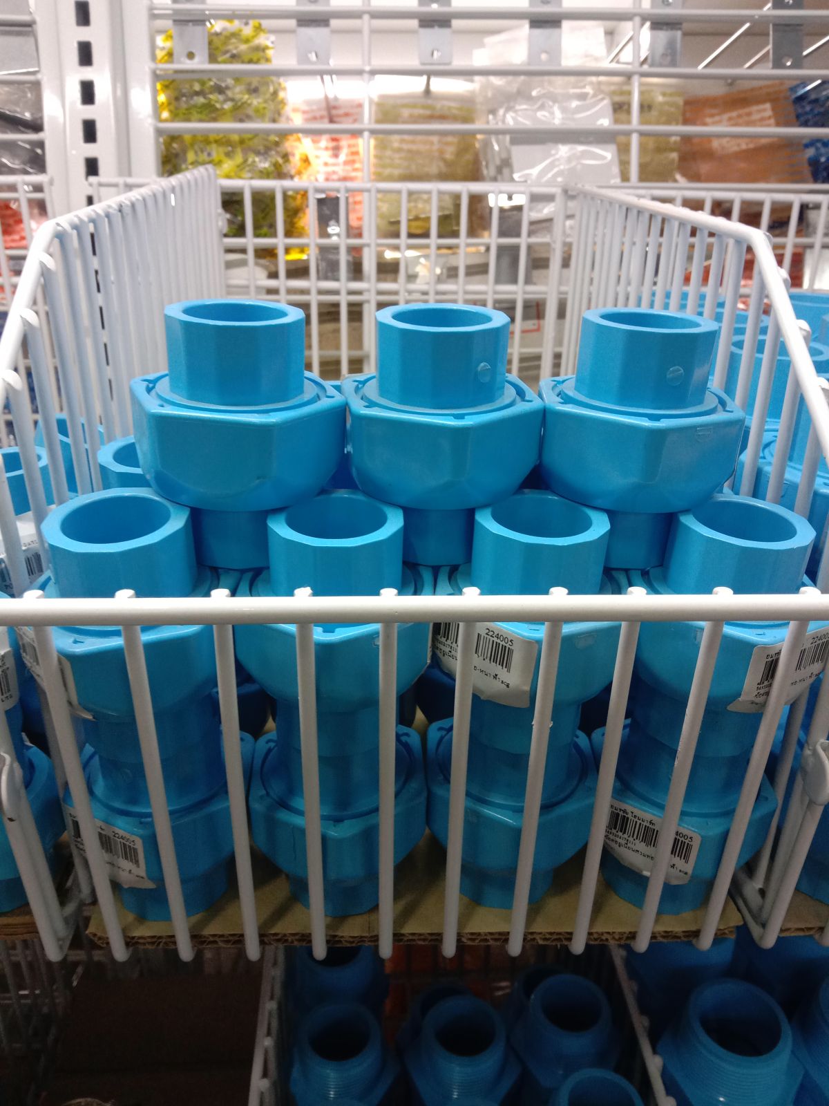 ข้อต่อยูเนี่ยนสวมท่อ-หนา ฟ้า scg 3/4"