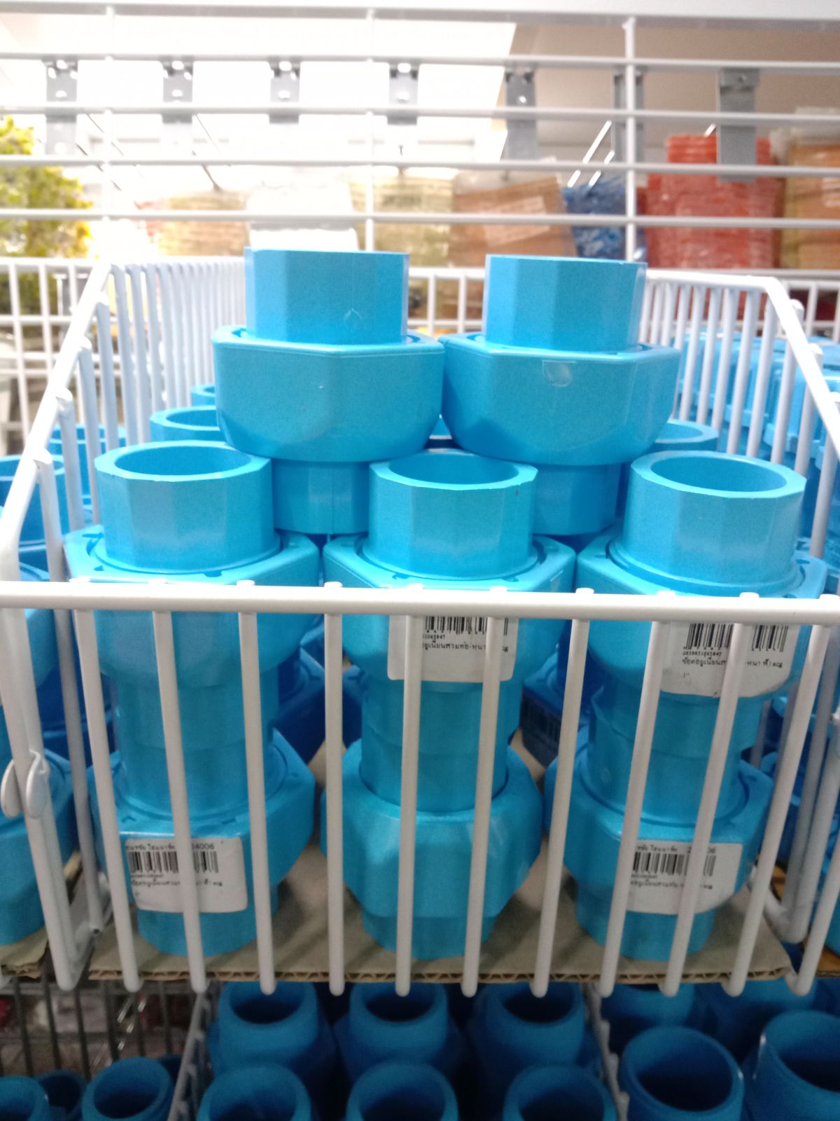 ข้อต่อยูเนี่ยนสวมท่อ-หนา ฟ้า scg 1"