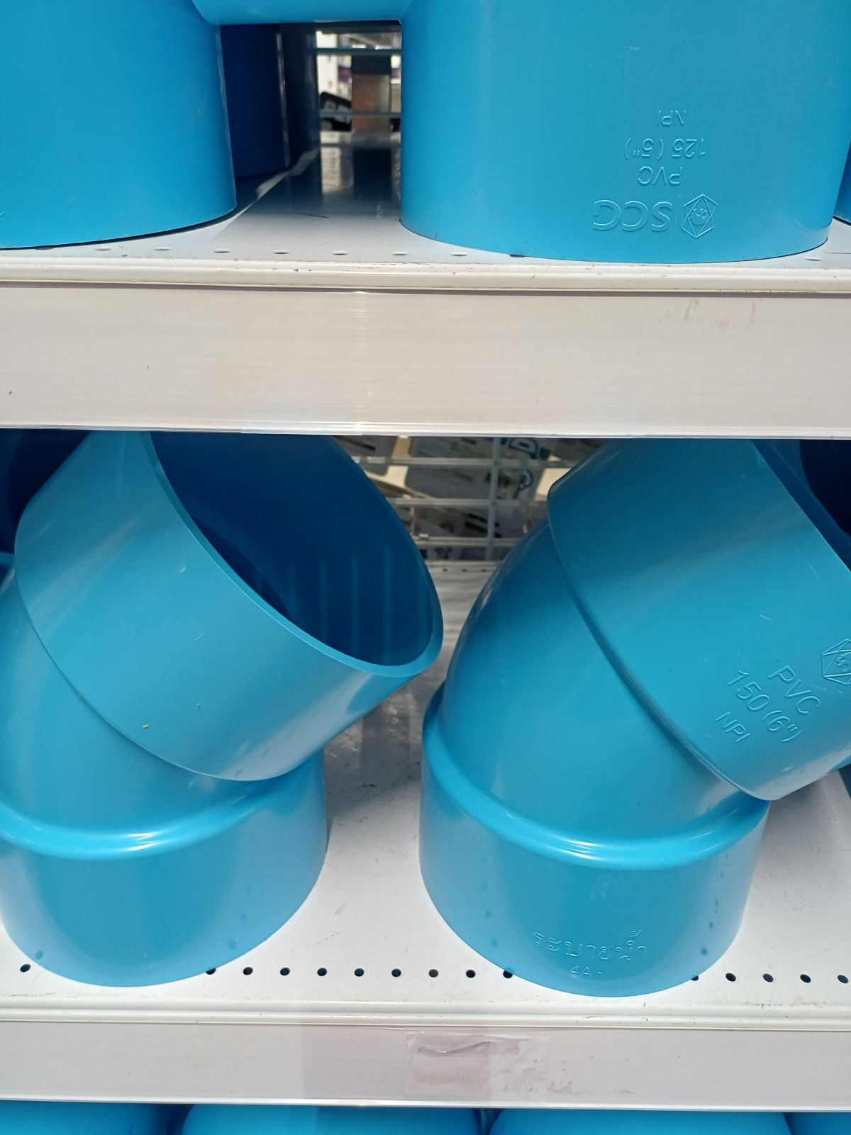 ข้องอ45 6" บาง (SCG)