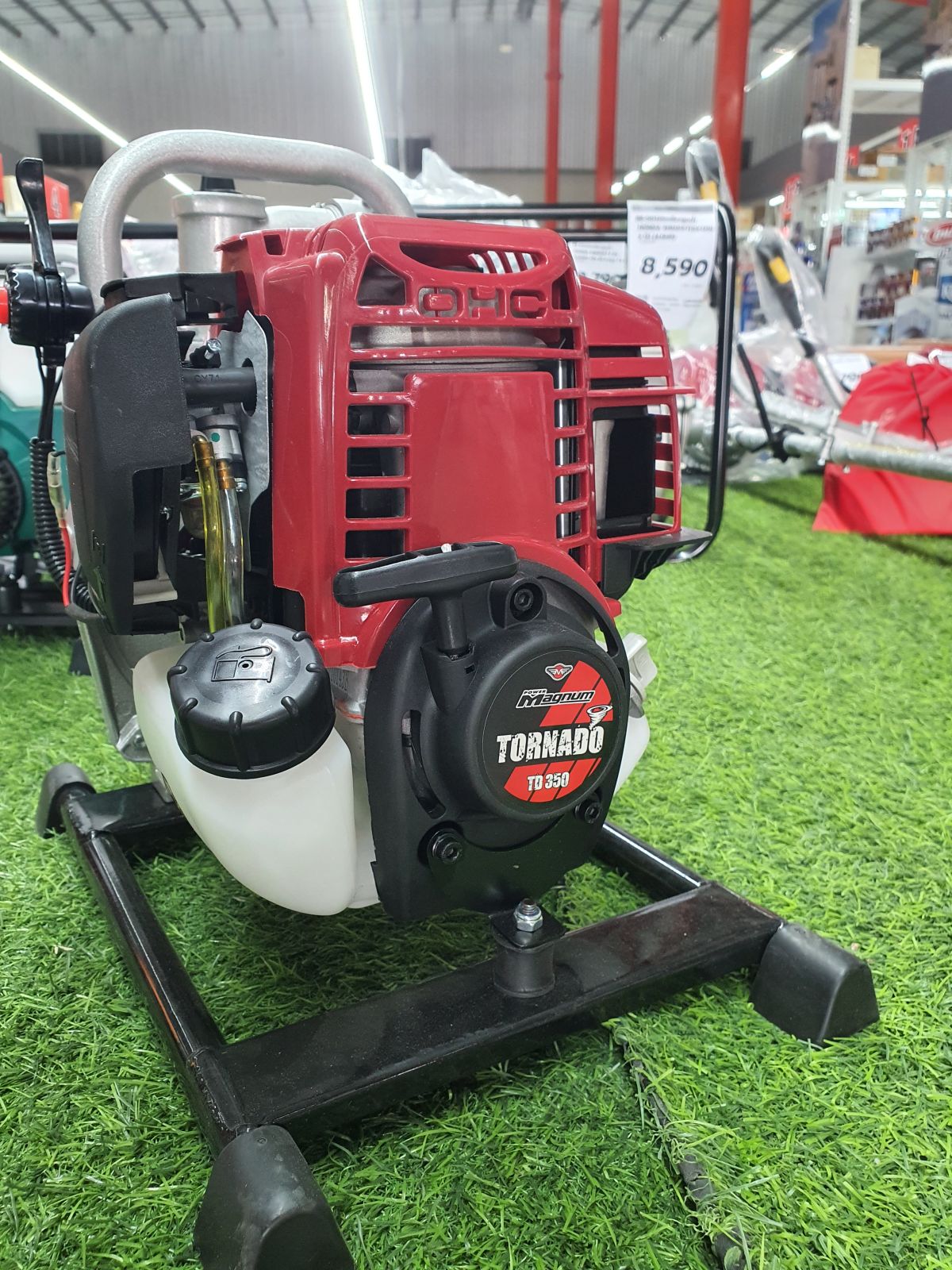 (S)86-11127 เครื่องสูบน้ำหูหิ้ว 4 จังหวะ MAGNUM TORNADO TD350 1"/1.5" (ใช้ได้ 2 ขนาด)