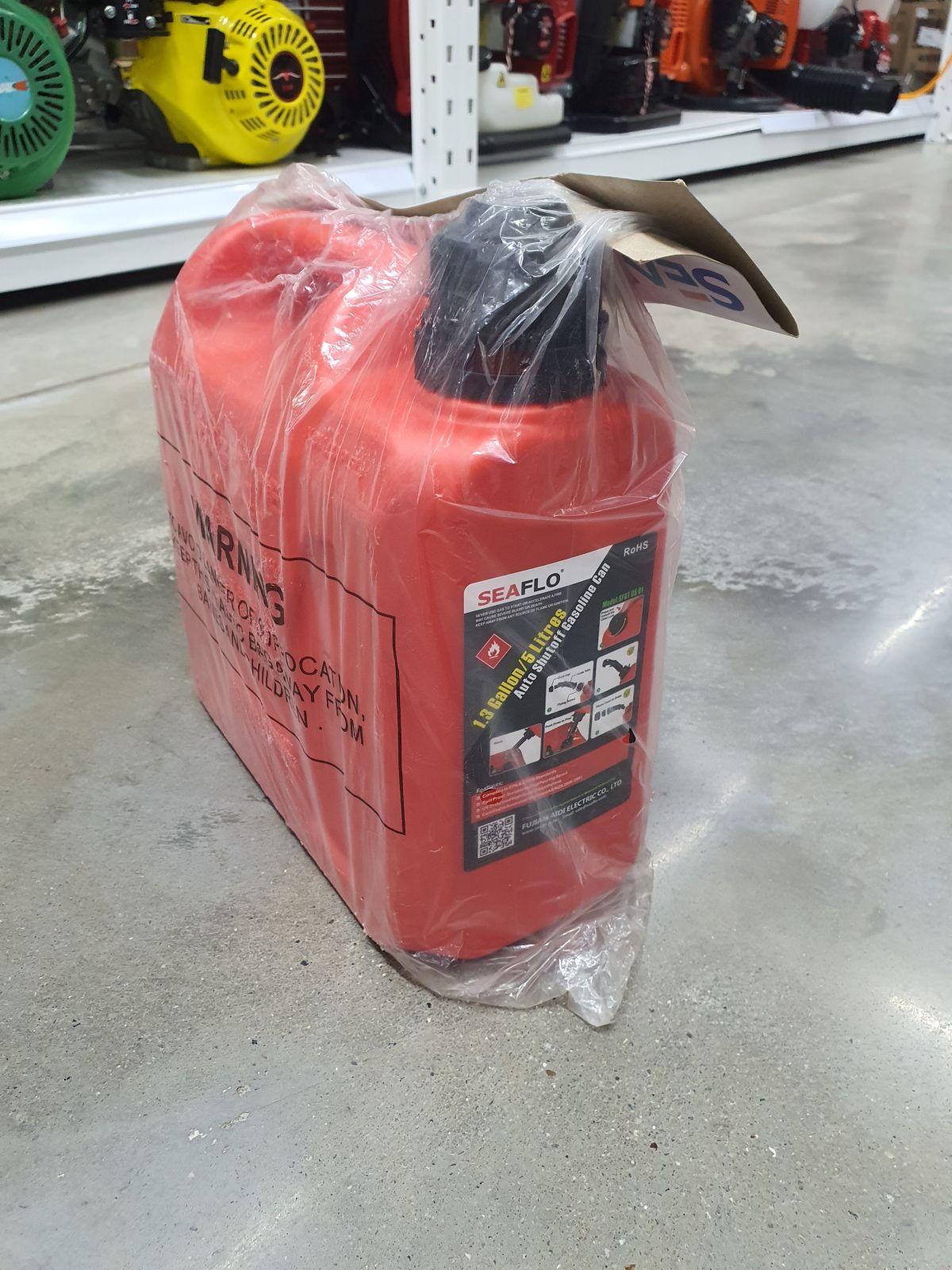 แกลลอนน้ำมันเบนซิน 5L สีแดง SFGT-05