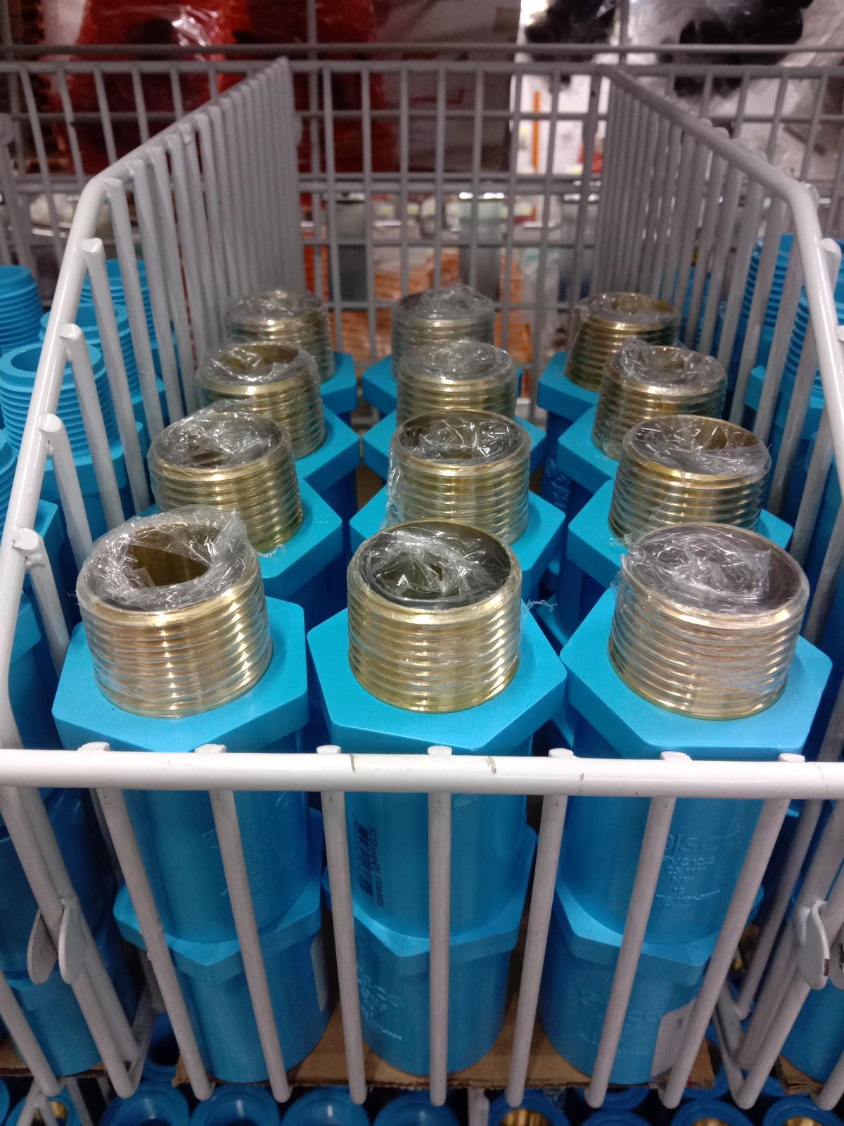 ต่อตรงเกลียวนอกทองเหลือง 1" (SCG)