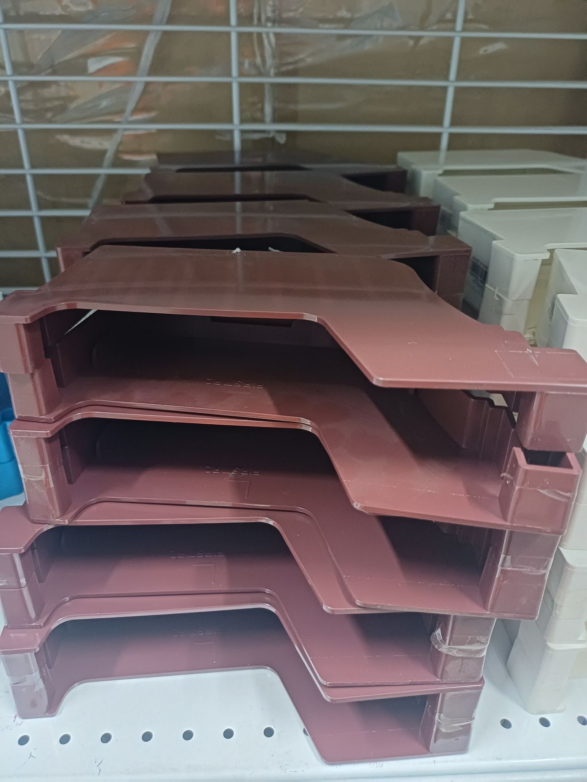 ตัวต่อราง รางน้ำฝนวีจี เฟิร์ส R2 สีน้ำตาลแดง