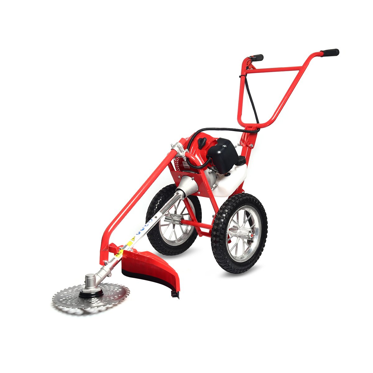 เครื่องตัดหญ้ารถเข็น 2 จังหวะ POLO PL-HPC6 1.9 HP