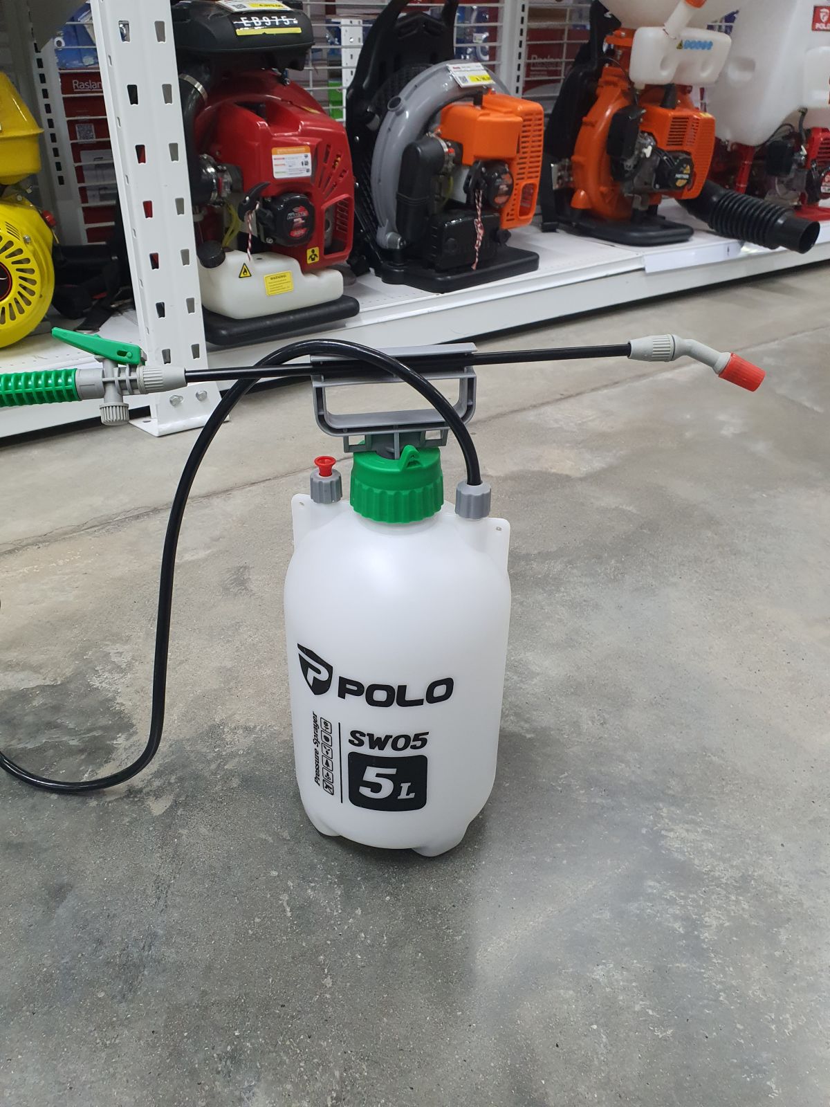 ถังพ่นยา มือโยกสีขาว P113-SW05 POLO(SPRAYER) ขนาด5L