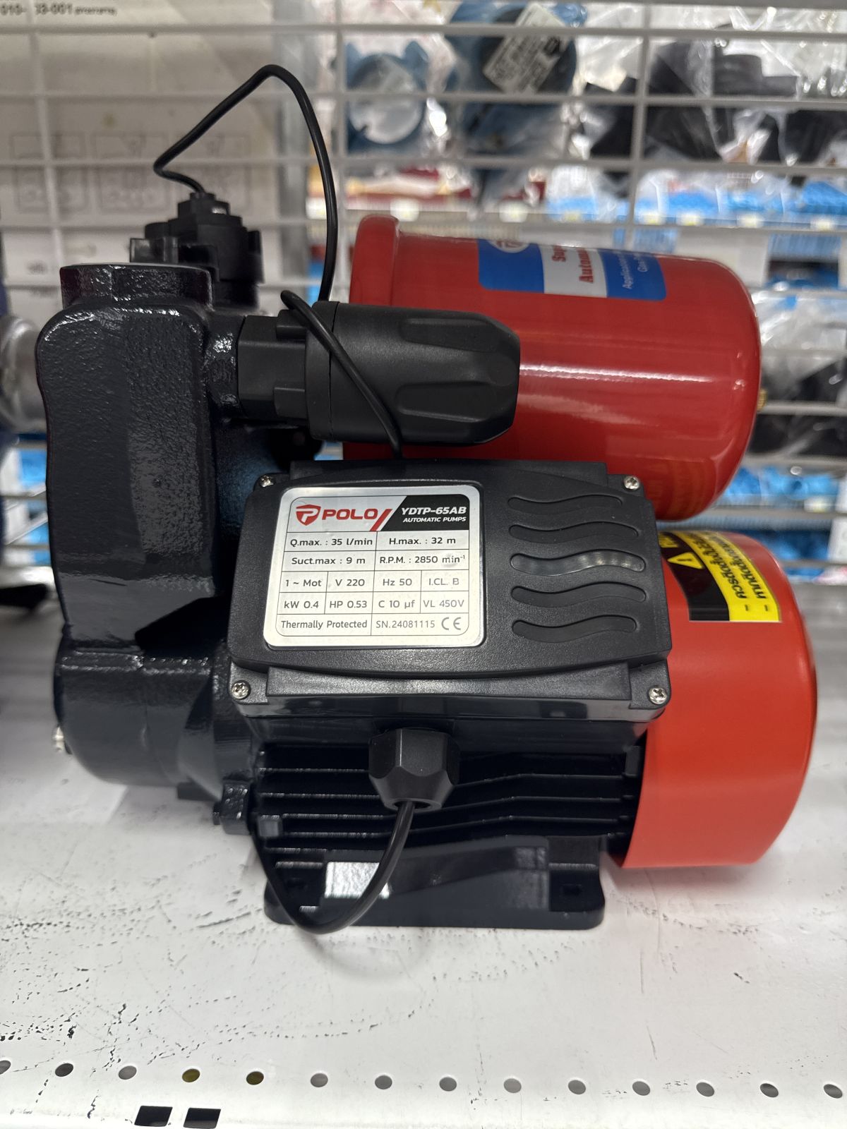 ปั๊มอัตโนมัติ POLO YDTP-65AB 0.5 HP P041-1152