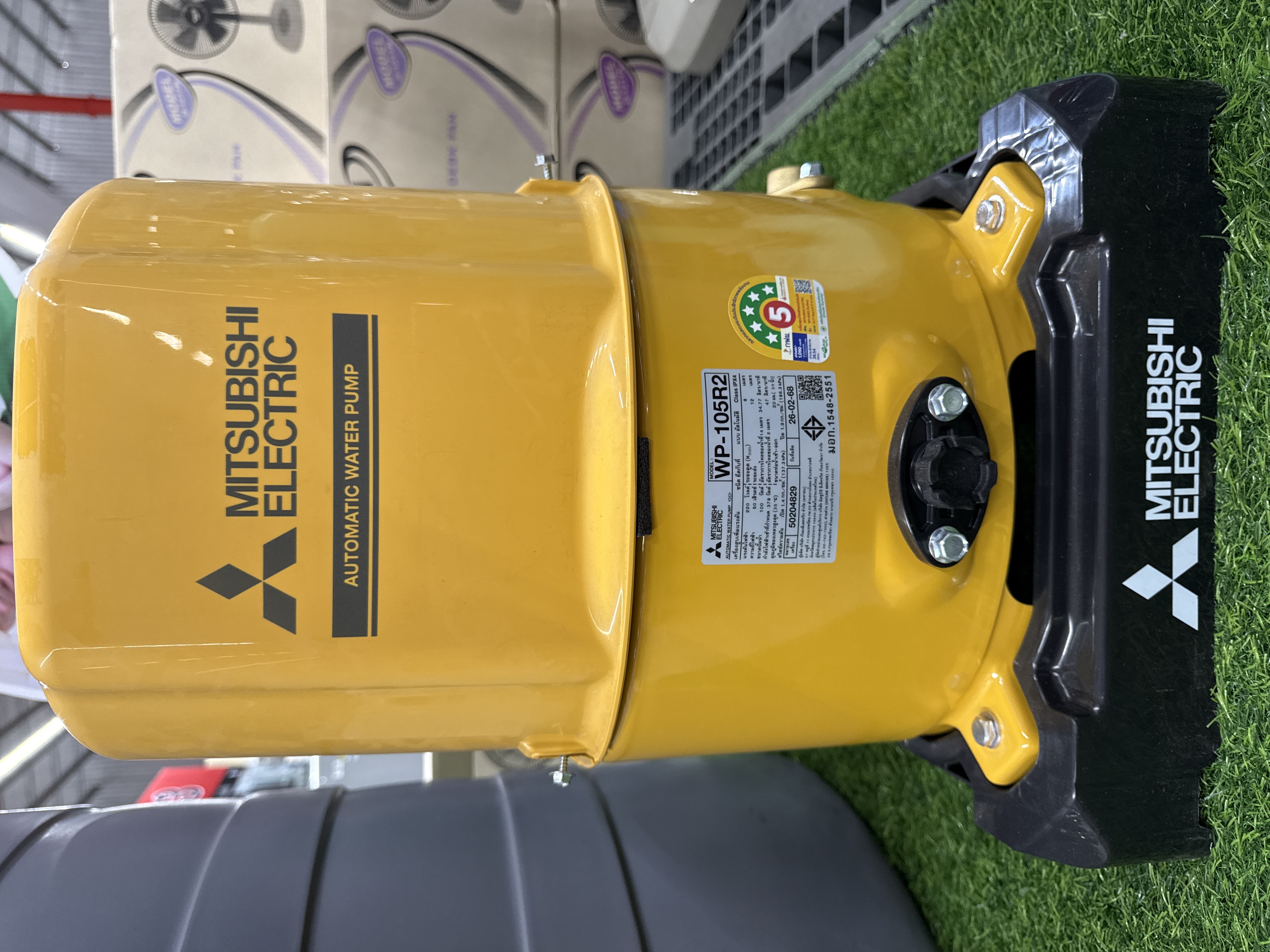 ปั๊มอัตโนมัติ MITSUBISHI  3/4" ขนาด 100 วัตต์ รุ่น WP-105R2