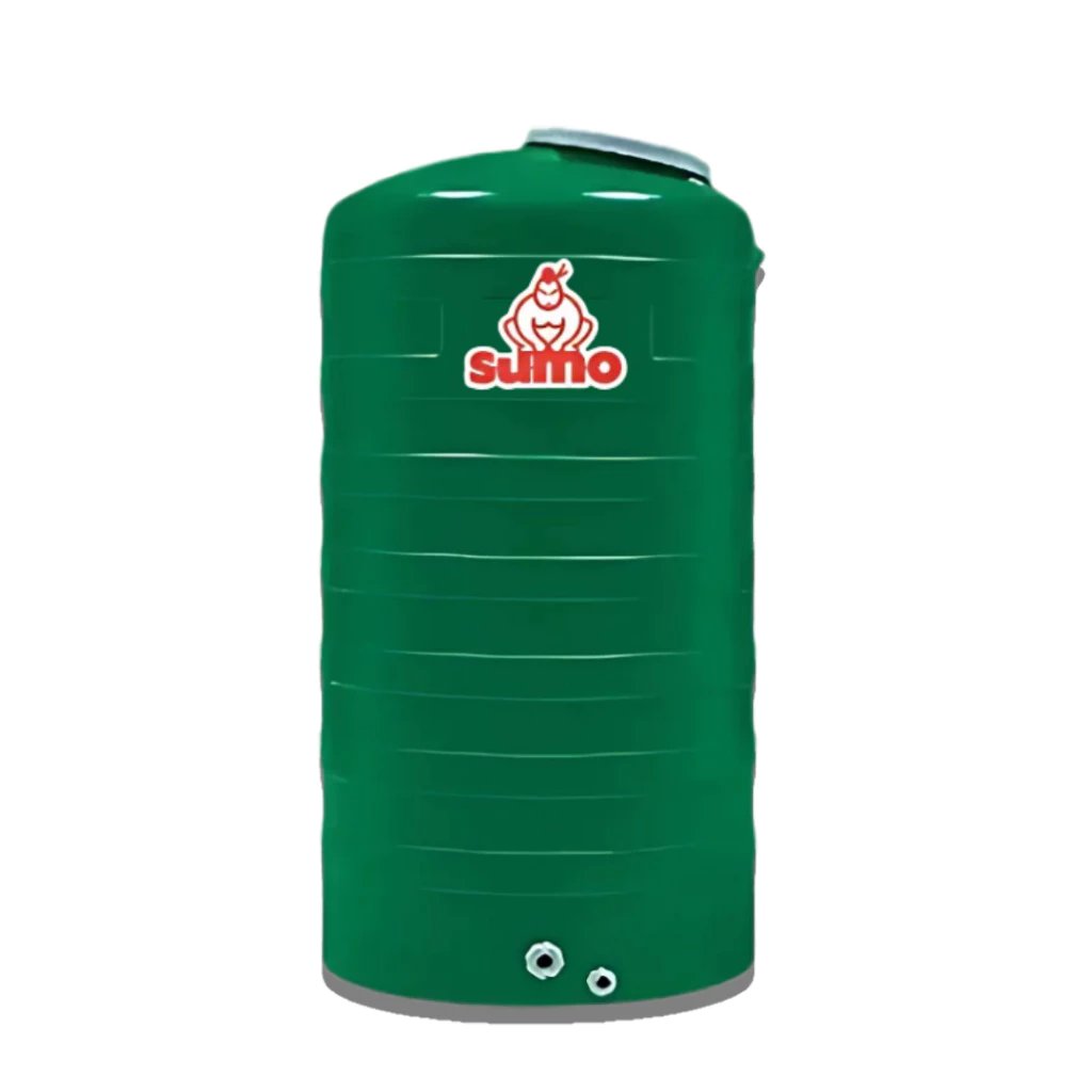 ถังเก็บน้ำบนดิน sumo 1000L (สีเขียว leaf green)