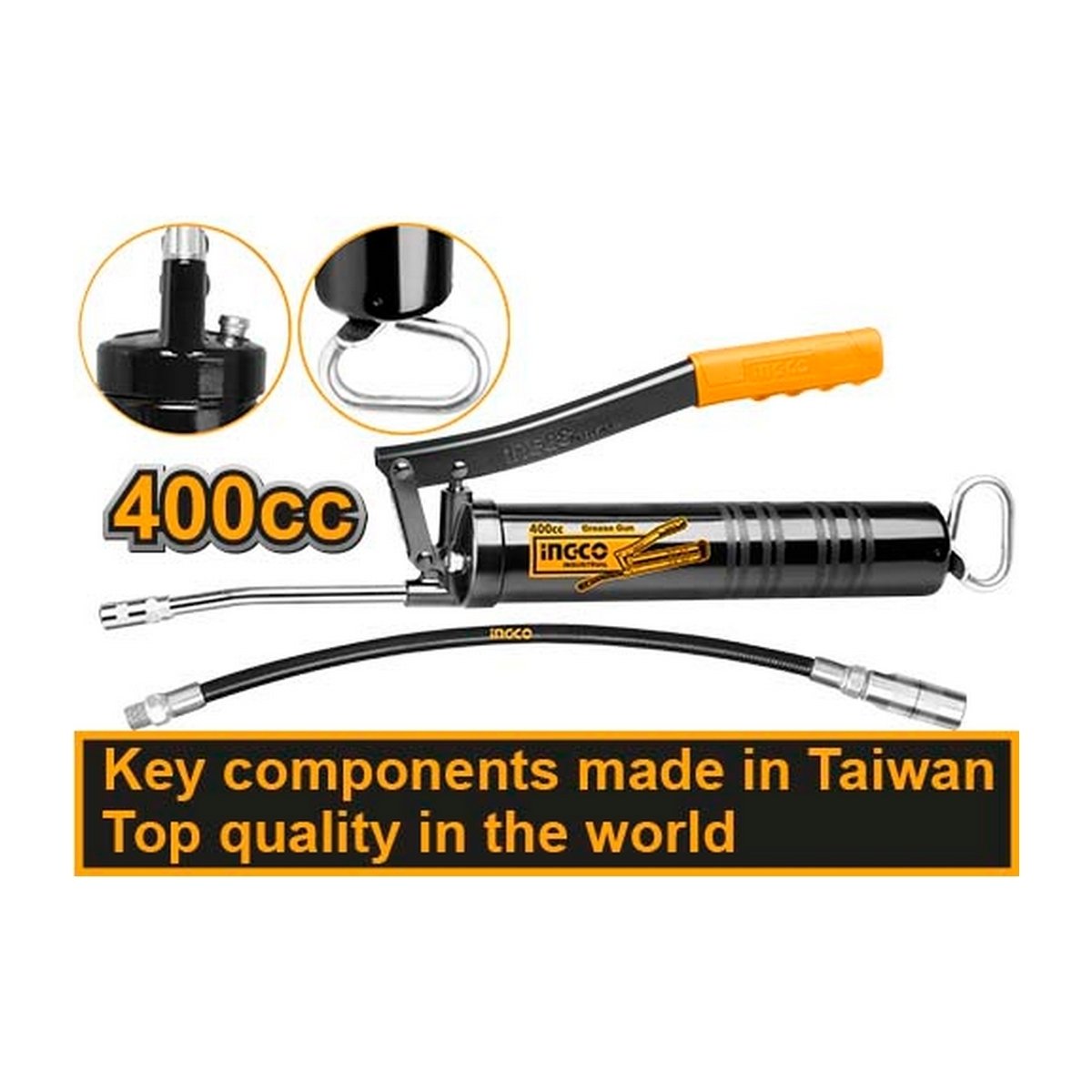 กระบอกอัดจารบี INGCO รุ่น 400cc I121-GRG015001