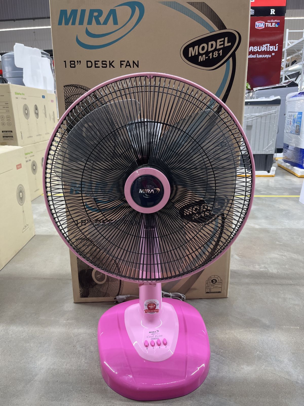 พัดลมตั้งพื้น 18" MIRA M-181 