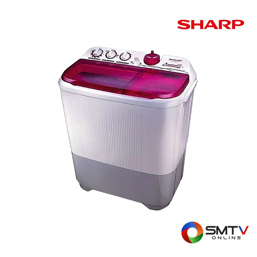 เครื่องซักผ้า 2 ถัง 9 กก. SHARP ES-TS9D-P