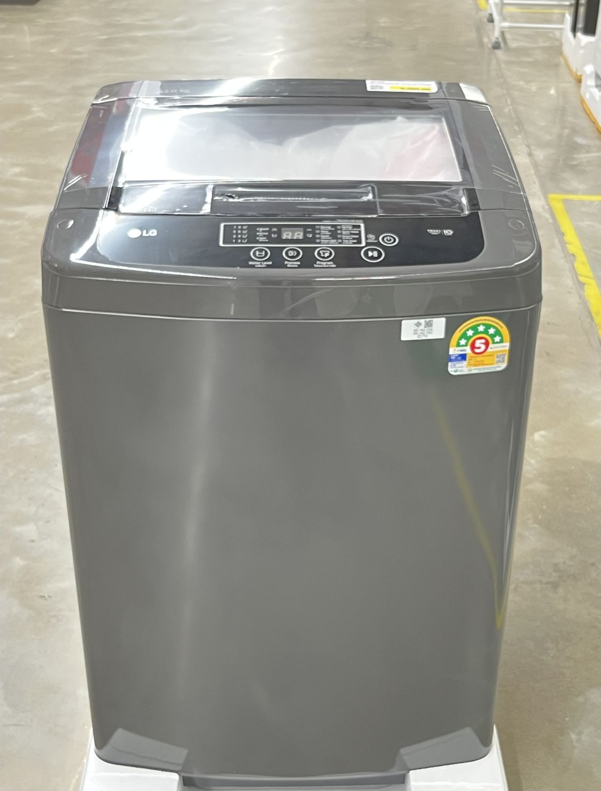 เครื่องซักผ้าอัตโนมัติ  LG รุ่น T2312VSPB  12 kg.