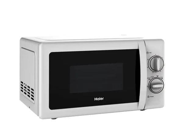 ไมโครเวฟ Haier 20ลิตร ลูกบิด สีขาว รุ่น HMW-M2001