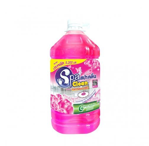 น้ำยาเช็ดพื้น กลิ่น Romantic Rose (สปาคลีน) 5200 มล. *สีชมพู*