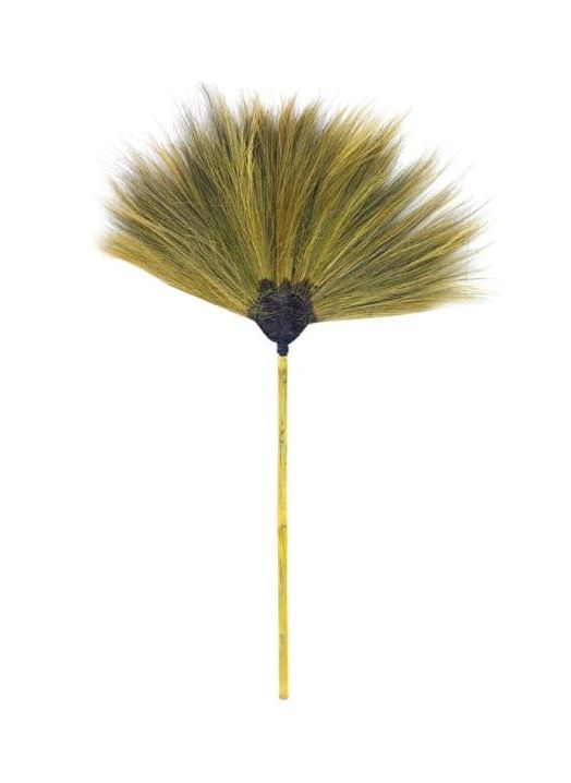 ไม้กวาดดอกหญ้า ( ด้ามไม้ )