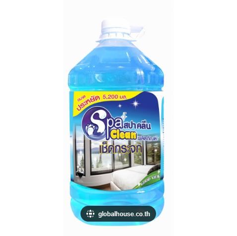 น้ำยาเช็ดกระจก (สปาคลีน) 5,200 ml