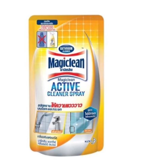 น้ำยาเช็ดทำความสะอาดห้องน้ำ มาจิคลีน 500 มล. กลิ่นเฟรชฟลอรัล