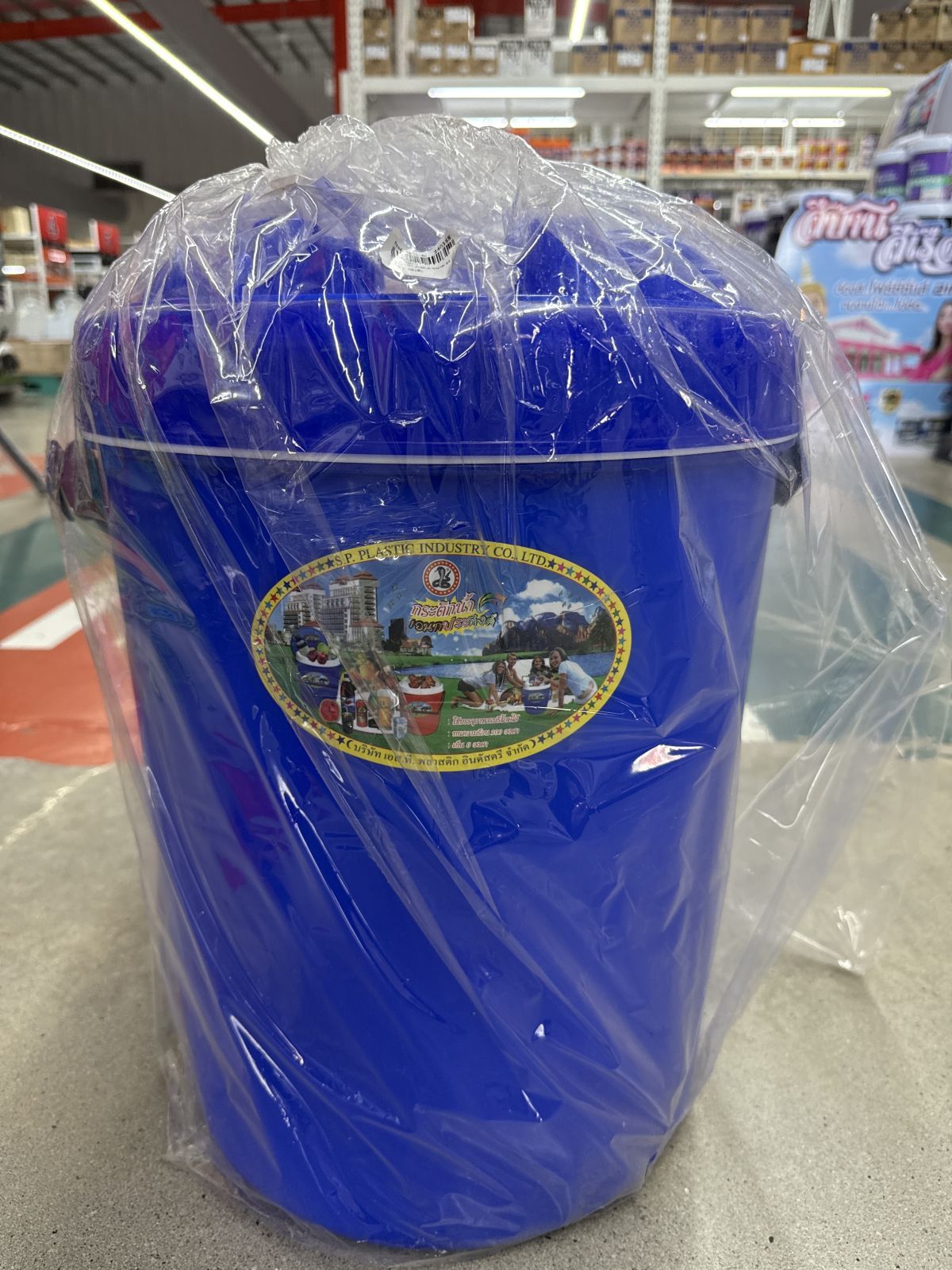 กระติกน้ำ เกรด A ขนาด 25 ลิตร ตรางู (คละสี)