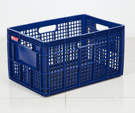 (S)ลังผลไม้ 605 สีน้ำเงิน ตรางู