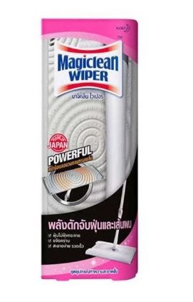 ไม้ม็อบมาจิคลีนไวเปอร์ + แผ่นทำความสะอาด