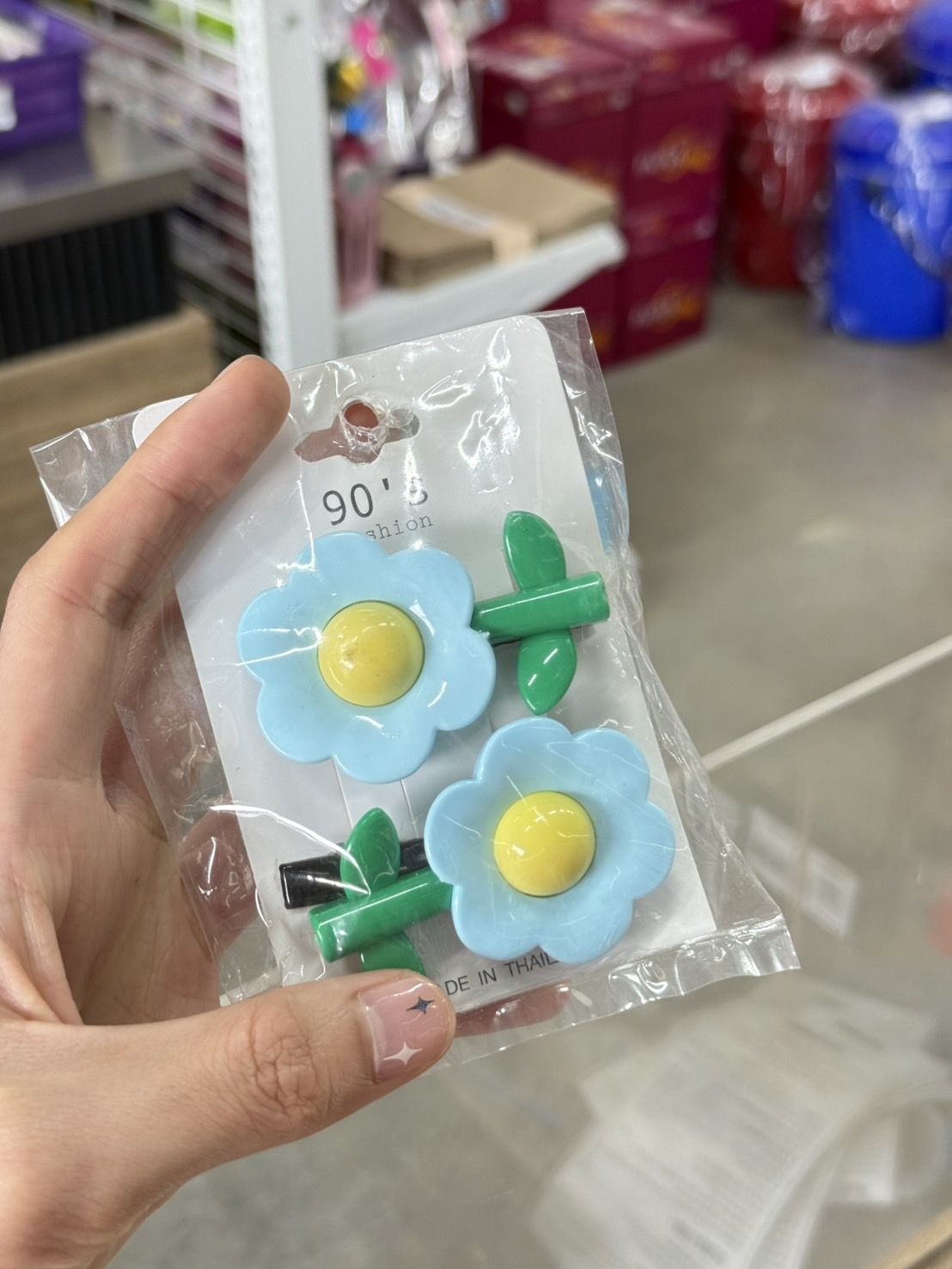 กิ๊ฟหนีบผมดอกไม้/คละแบบ