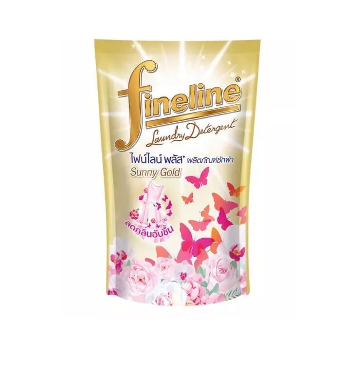 น้ำยาซักผ้า ทอง กลิ่นซันนี่โกลด์ (ไฟน์ไลน์ พลัส) 700 มล.