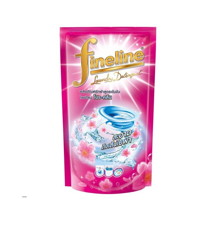 น้ำยาซักผ้าสูตรเข้มข้น ชมพู (ไฟน์ไลน์) 700 มล.