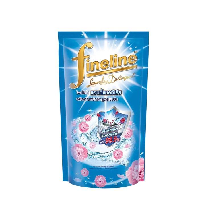 น้ำยาซักผ้าสูตรเข้มข้น แอนตี้แบคทีเรีย ฟ้า (ไฟน์ไลน์) 700 มล.