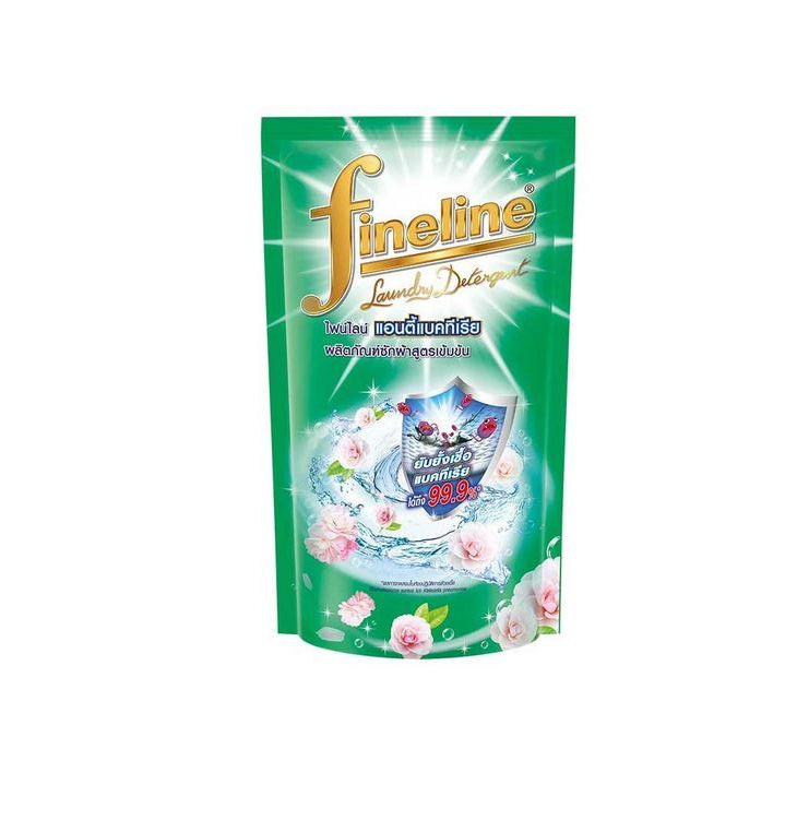 น้ำยาซักผ้าสูตรเข้มข้น แอนตี้แบคทีเรีย เขียว (ไฟน์ไลน์) 700 มล.