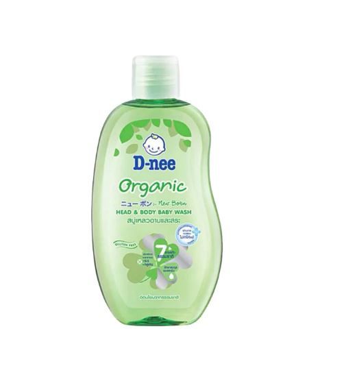 สบู่เหลวอาบน้ำและสระผม เขียว (ดีนี่) 200 มล.