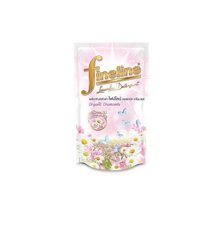 น้ำยาซักผ้าสูตรออร์แกนิค คาโมมายล์ ชมพู (ไฟน์ไลน์) 400 มล.