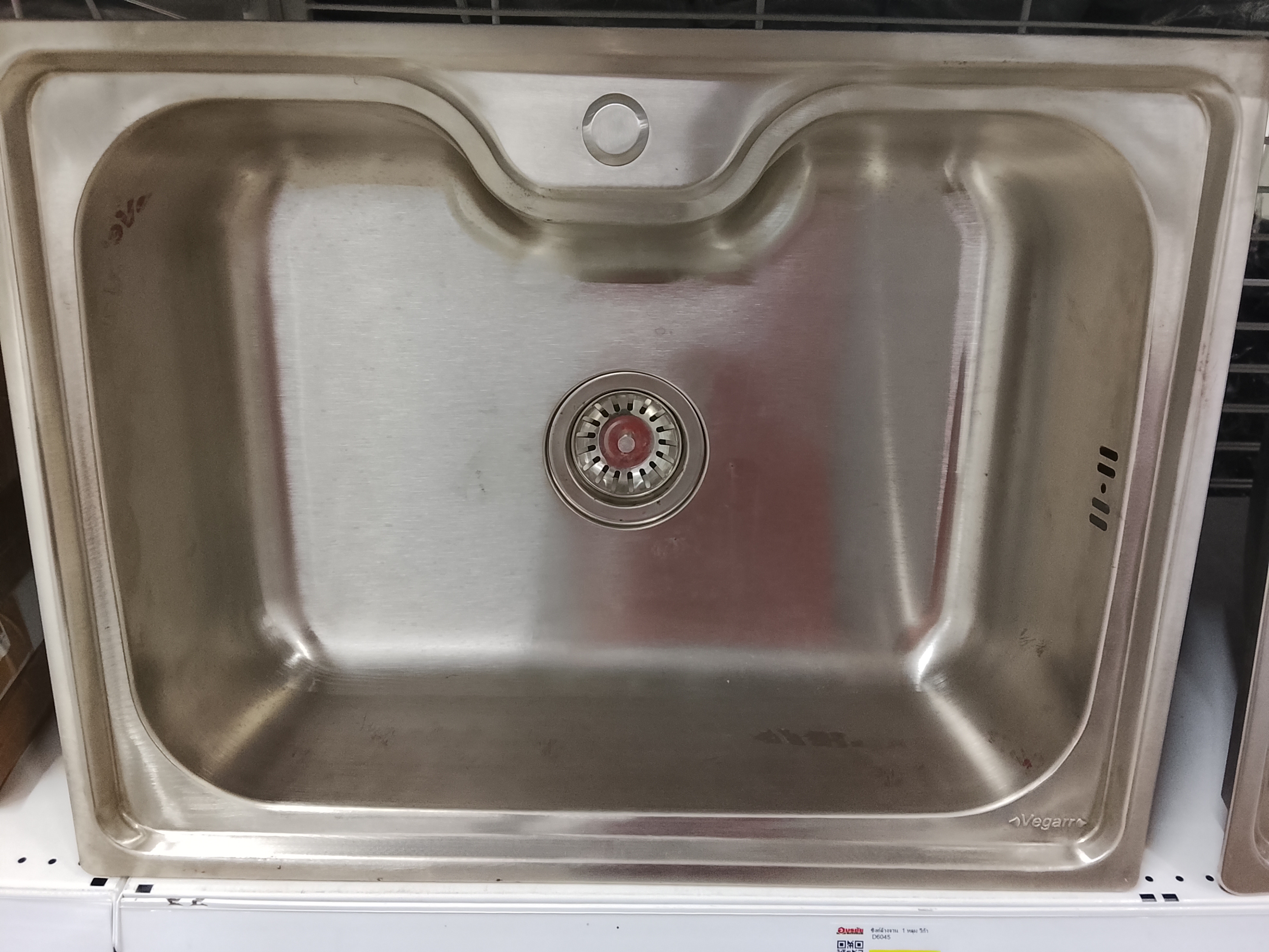 ซิงค์ล้างจาน  1 หลุม วีก้า D6045