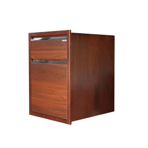 ตู้ลิ้นชัก 2 ชั้น (ZENSE) KITZCHO 6040 ขนาด 46x55.5x66 ซม. สีสัก 