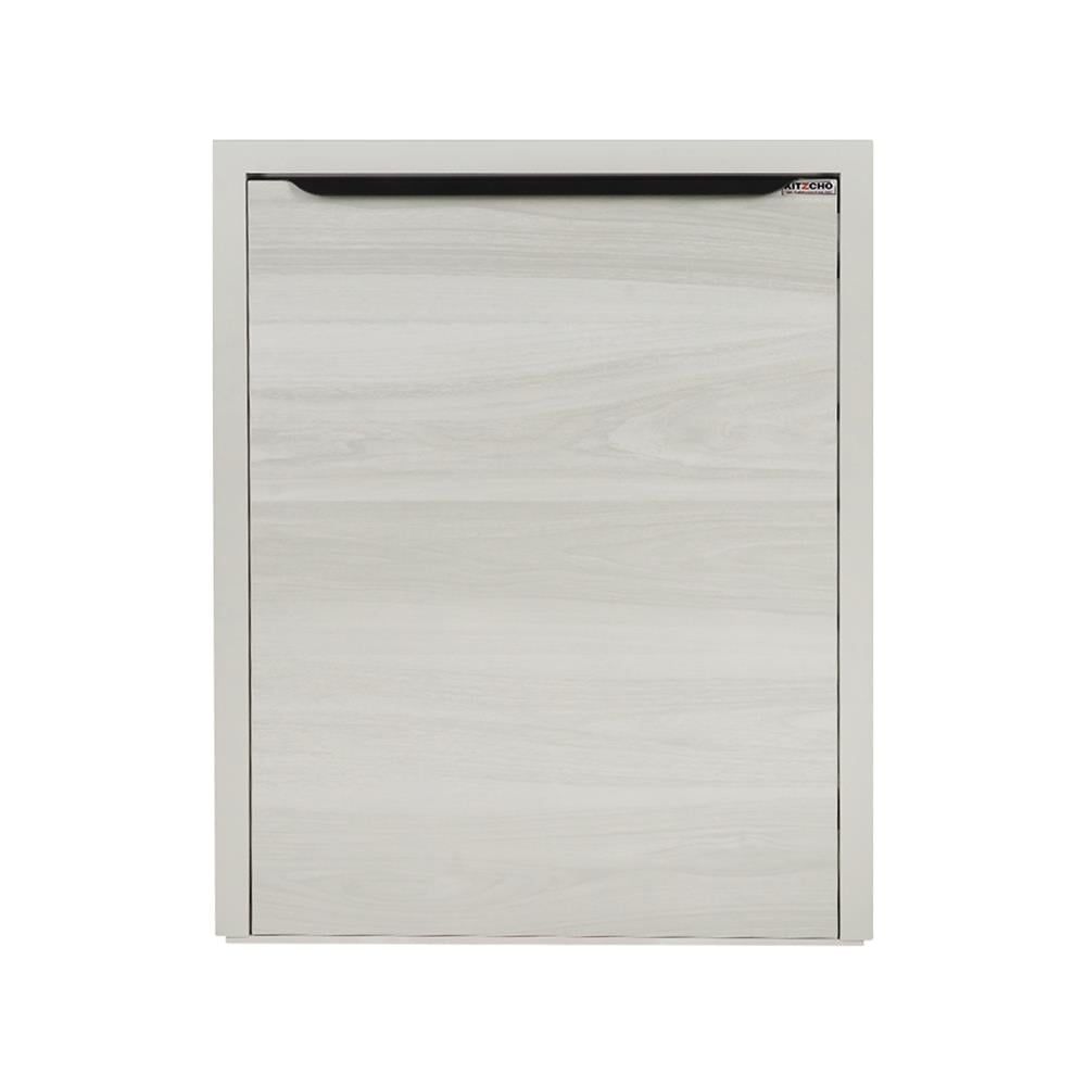 บานซิงค์เดี่ยว ถังแก๊ส (GLOSSY) KITZCHO 7050 ขนาด 56x9.5x74 ซม. สีคริสตัลไวท์