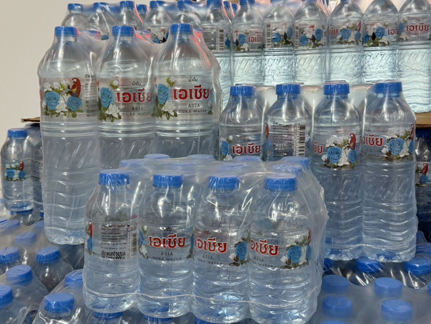 น้ำดื่ม เอเชีย  (คละไซร์)