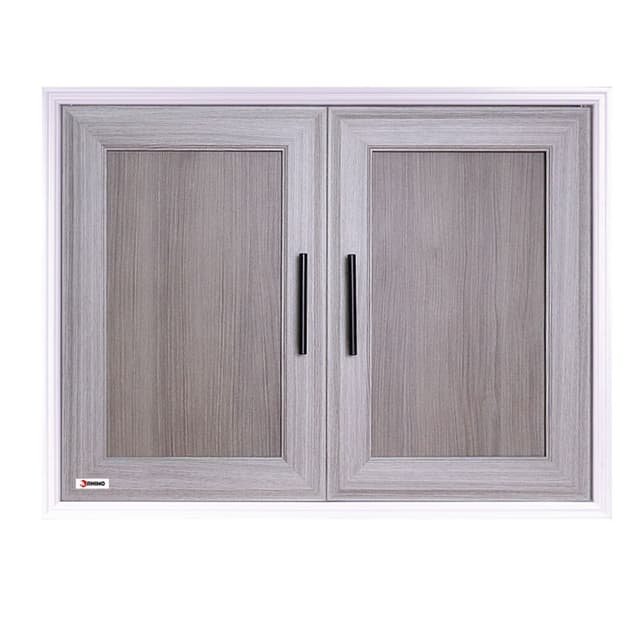 บานซิงค์คู่ (WT) รุ่น CBD สีเทา