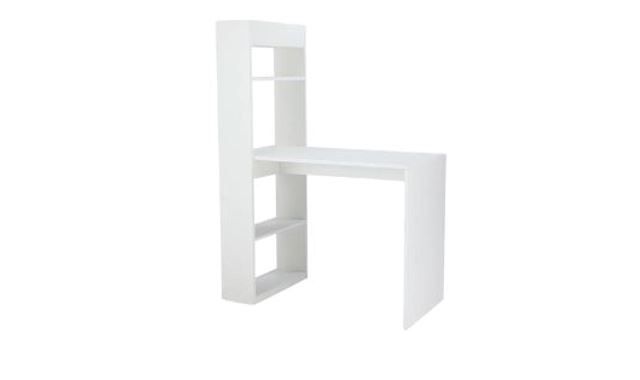 โต๊ะทำงาน+ชั้นวางของ 100 cm. BERLINA  WT