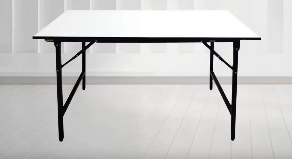 โต๊ะพับ ขนาด 60*120*75 ซม. หนา 15 มิล (สีขาว)